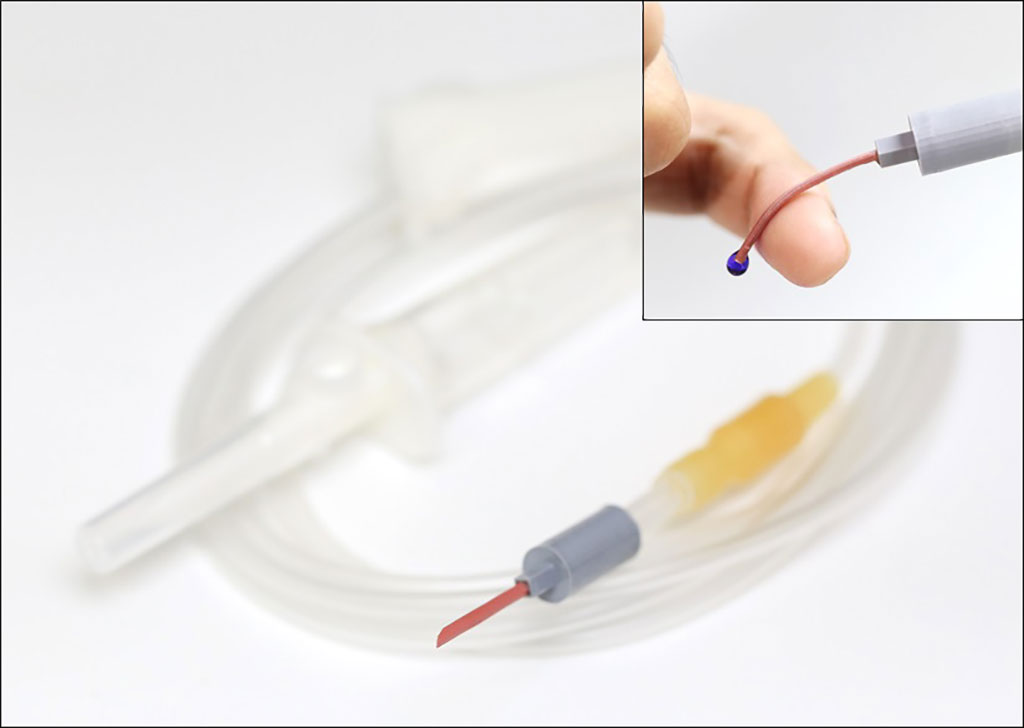 Image: The P-CARE needle that softens with body temperature (Photo courtesy of KAIST)