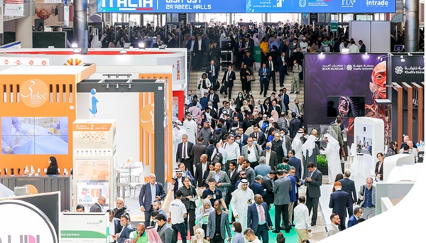 Image: The 2024 edition of Arab Health has seen a record rise in exhibition space (Photo courtesy of Informa Markets)