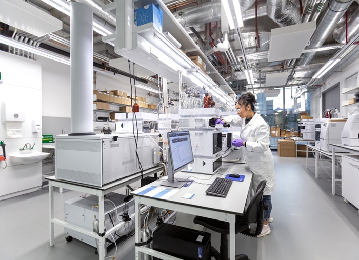 Image: Inside the Agilent Measurement Suite at Imperial’s Molecular Sciences Research Hub (Photo courtesy of Imperial College London)
