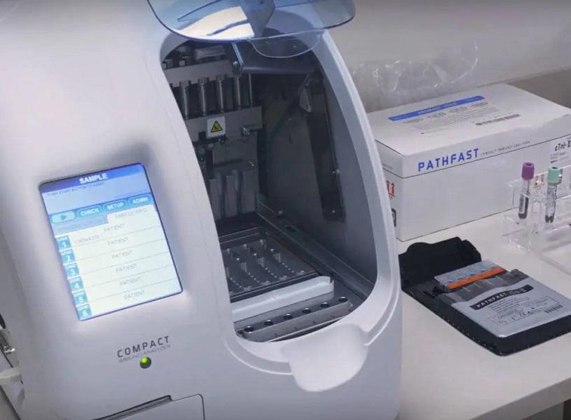 Image: The PATHFAST hs-cTnI-II high-sensitivity troponin assay has been developed for the PATHFAST Biomarker Analyzer (Photo courtesy of Polymedco)
