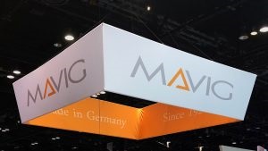 Image: MAVIG’s latest innovations in X-ray protection and medical suspension systems are being highlighted at MEDICA 2024 (Photo courtesy of MAVIG)