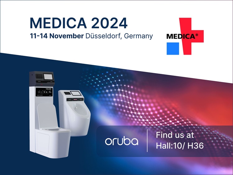 Image: Oruba Technology is showcasing its innovative self-operating uroflowmeter at MEDICA 2024 (Photo courtesy of Oruba)