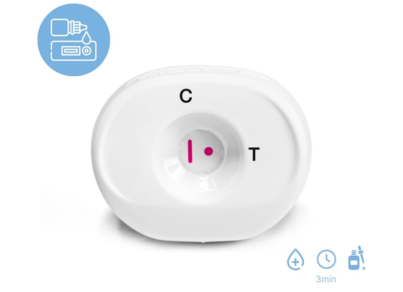 Image: Reveal TP is based on the company’s proprietary Rapid Vertical Flow technology (Photo courtesy of MedMira)