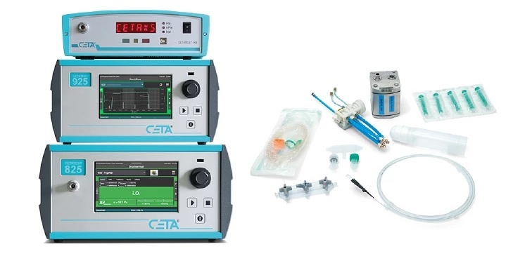 Image: CETA test devices are used for quality control in a wide range of medical products (Photo courtesy of CETA Testsysteme GmbH)