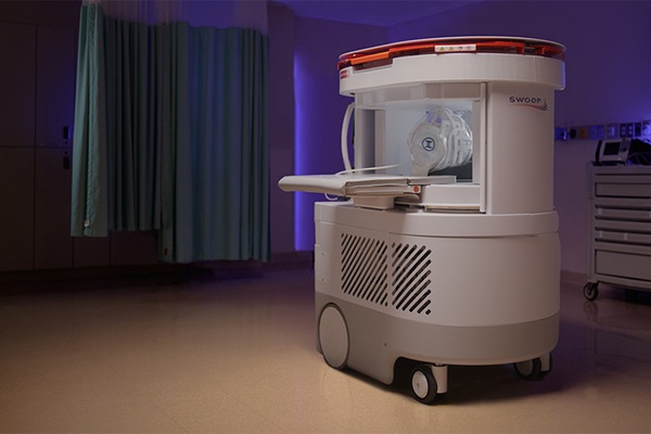 Image: Hyperfine’s Swoop platform is a portable, ultra-low-field MRI system that is FDA-cleard for brain imaging in patients of all ages (photo courtesy of Hyperfine)