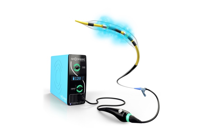 Image: Shockwave C2 Aero, a next generation coronary intravascular lithotripsy (IVL) catheter that resets physicians’ expectations by addressing unmet needs in deliverability, lesion crossing and balloon repositioning (Photo courtesy of Johnson & Johnson)