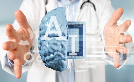 Image: The rapid rise of generative AI has brought artificial intelligence into the spotlight and accelerated its integration into health care (Image credit: 123RF)