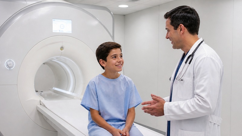 Image: Cardiac catheterization guided by MR without exposure to ionizing radiation can make a meaningful difference in children’s lives and long-term health. (photo courtesy of Imricor)