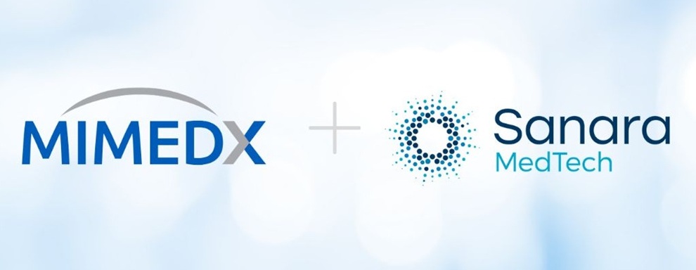 Image: The combination aligns MIMEDX’s surgical portfolio with Sanara’s regenerative technologies across collagen particulate, wound irrigation, and bone fixation. (Image Credit: MIMEDX Group, Inc.)