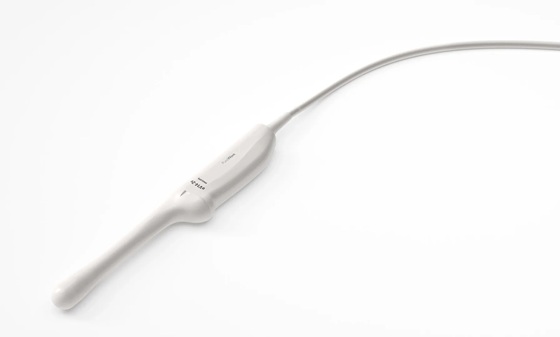 Image: The eV14-2v transvaginal transducer delivers enhanced penetration, improved two-dimensional resolution, and a wider field of view in a lightweight, ergonomic design (Photo courtesy of Philips)
