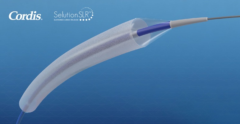Image: The SELUTION SLR DEB releases sirolimus into the vessel wall to help prevent re-narrowing, treating coronary in-stent restenosis without leaving a permanent implant behind (Photo courtesy of Cordis)