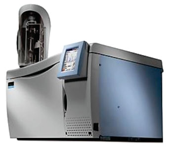 The Clarus 500 gas chromatography mass spectrometry (GC-MS)