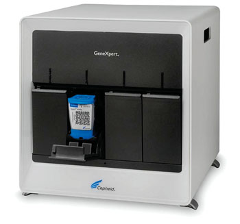 The Xpert Carba-R, an on-demand molecular test for rapid and accurate detection of carbapenemase-producing Gram-negative bacteria. The test runs on the GeneXpertSystem