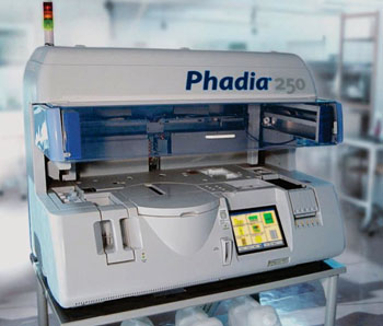 The Phadia 250 Immunoassay Analyzer