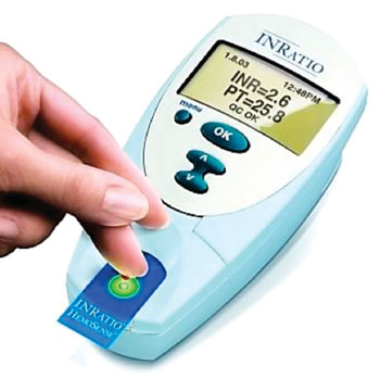 The point-of-care INRatio PT/INR monitor system