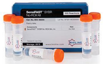 SensiFAST SYBR No-ROX Kit developed for fast, highly reproducible real-time Polymerase Chain Reactions