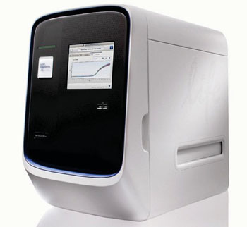 The QuantStudio 12K Flex Real-Time polymerase chain reaction (PCR) System