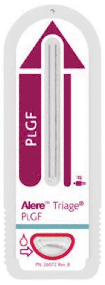 Image: Triage Placental Growth Factor (PlGF) Test (Photo courtesy of Alere).