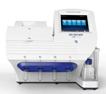 Image: The Ion Torrent Personal Genome Machine (PGM) (Photo courtesy of Life Technologies).