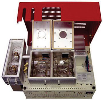Image: The SRI 8610C gas chromatograph (Photo courtesy of SRI Instruments).