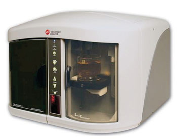 Image: The Coulter Electronic Counter (Photo courtesy of Beckman Coulter).