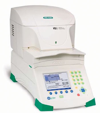 Image: The iQ5 real-time polymerase chain reaction (PCR) detection system (Photo courtesy of Bio-Rad).