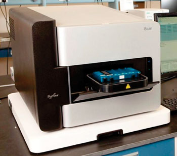 Image: The iScan microarray scanner for genetic analysis (Photo courtesy of Illumina).