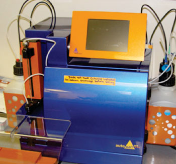 Image: Magnetic-activated cell sorting (MACS) equipment (Photo courtesy the University of South Carolina).