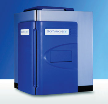 Image: The Biomark HD real-time polymerase chain reaction platform (Photo courtesy of Fluidigm).