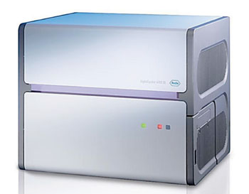 Image: The LightCycler 480 Instrument for polymerase chain reactions (Photo courtesy of Roche Applied Science).