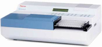 Image: The Multiskan EX enzyme linked immunosorbent assay (ELISA) reader (Photo courtesy of Thermo Scientific).