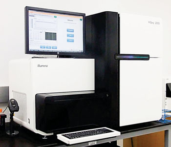 Image: The HiSeq 2000 sequencing platform (Photo courtesy of Illumina).