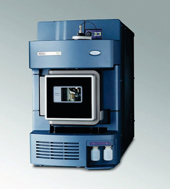 Image: The Xevo G2 quadrupole time-of-flight mass spectrometer (Q-TOFMS) (Photo courtesy of Waters Corporation).