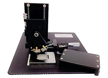 Image: Manual Tissue Arrayer for the construction of tissue microarrays (Photo courtesy of Beecher Instruments Inc.).