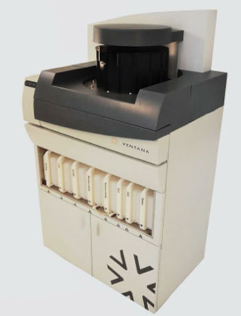 Image: The Automated Immunohistochemistry XT slide staining system (Photo courtesy of Ventana Medical Systems).