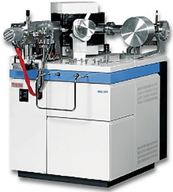 Image: A stable gas isotope ratio mass spectrometer (Photo courtesy of Thermo Scientific).