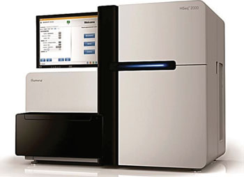 Image: The HiSeq 2000 sequencing system (Photo courtesy of the University of Queensland).