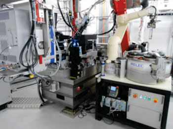 Image: In meso in situ serial crystallography (IMISX) equipment that was used to quickly and accurately provide detailed blueprints of protein structure (Photo courtesy of Dr. Martin Caffrey, Trinity College Dublin).