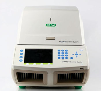 Image: The CFX96 Real-Time Polymerase Chain Reaction Detection System (Photo courtesy of Bio-Rad).