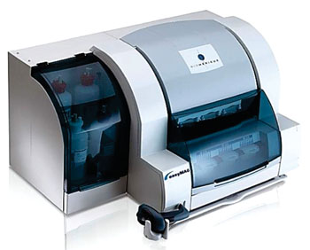 Image: NucliSENS- easyMAG automated platform specifically optimized for total nucleic acid extraction (Photo courtesy of bioMérieux).
