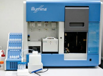 Image: The Genome Analyzer IIX platform for genetic analysis (Photo courtesy of Illumina).