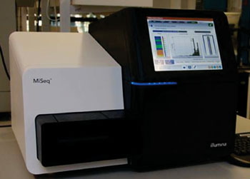 Image: The MiSeq Next-Generation Sequencing System (Photo courtesy of University of Lausanne).