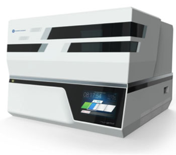 Image: The BioXp 3200 System (Photo courtesy of Synthetic Genomics Inc. (SGI-DNA Inc.)).