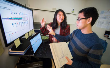 Image: Researchers have developed a powerful interactive web application and data set tool to advance understanding of the mutations that lead to and fuel pediatric cancer (Photo courtesy of St. Jude Children\'s Research Hospital).