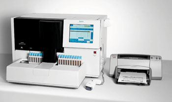 Image: Sysmex C-1500 automatic coagulation analyzer (Photo courtesy of Siemens Healthcare).