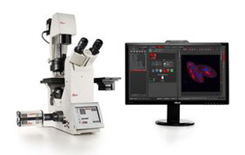 Image: The DFC9000 sCMOS microscope camera mounted to a DMi8 inverted microscope (Photo courtesy of Leica Microsystems).