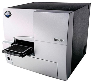 Image: The Synergy multimode microplate reader ((Photo courtesy of BioTek Instruments).