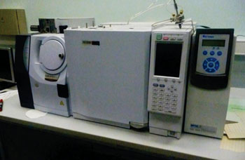 Image: The QP2010 Plus gas chromatography-mass spectrometry analyzer (Photo courtesy of Shimadzu).