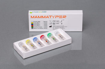 Image: The MammaTyper in vitro diagnostic test kit for breast cancer subtyping (Photo courtesy of BioNTech Diagnostics).