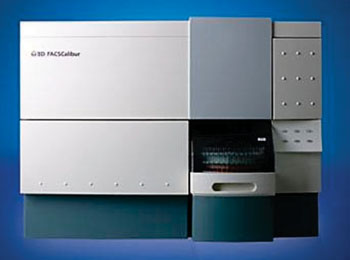 Image: The FACSCalibur flow cytometer modular analyzer (Photo courtesy of BD Biosciences).